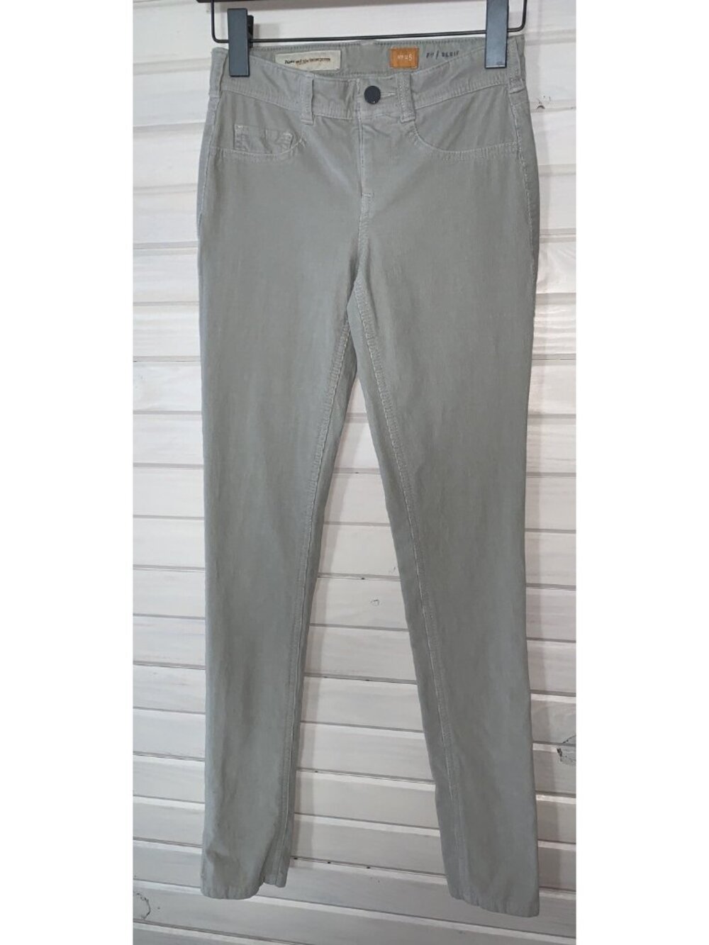 Pilcro And The Letterpress Sz 25 Serif Corduroy Skinny Jeans Pants Jeggings EUC